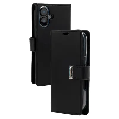 iPhone 17 series Mercury Rich Diary Case